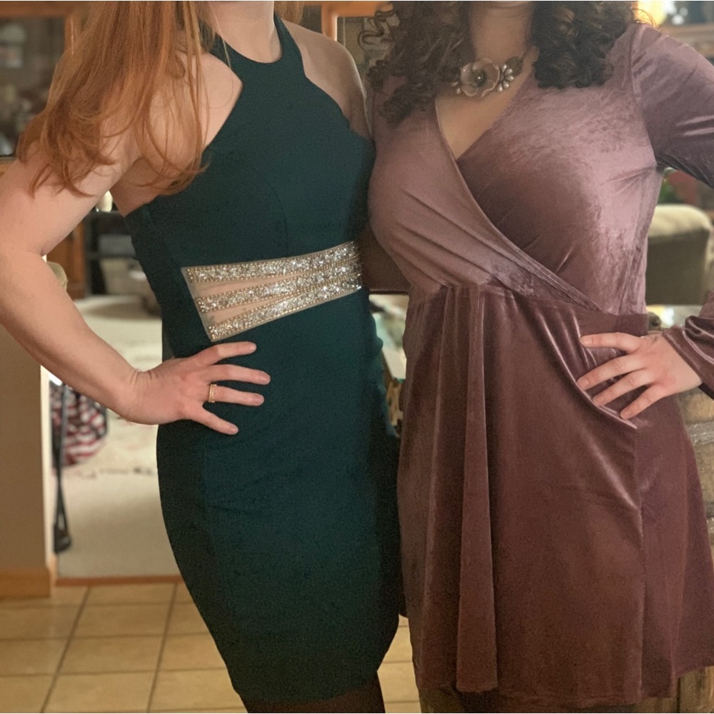 Green Cocktail Dress